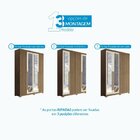 Guarda Roupa Solteiro Ripado 4 Portas 2 Gavetas Antony Com Es