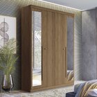 Guarda Roupa Solteiro Ripado 4 Portas 2 Gavetas Antony Com Es