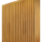 Guarda Roupa Solteiro Ripado 4 Portas 3 Gavetas - Potente-per