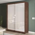 Guarda Roupa Solteiro Roma 2 Portas Deslizantes - Zanzini Móv