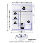 Guarda Roupa Solteiro Roma 2 Portas Deslizantes - Zanzini Móv