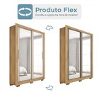 Guarda-roupa Solteiro Santiago 2 Portas Com Espelho Flex Lami