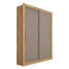 Guarda-roupa Solteiro Santiago 2 Portas Flex Lamina Mel/off W