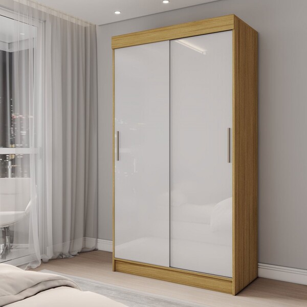 Guarda-roupa Solteiro Sirius  2 Portas 2 Gavetas Flex Marroco