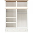 Guarda-roupa Solteiro Stonehenge 8 Portas 2 Gavetas Madeira M