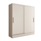 Guarda-roupa Solteiro Swift 2 Portas 2 Gavetas Branco - Panor