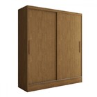 Guarda-roupa Solteiro Swift 2 Portas 2 Gavetas Cinamomo - Pan