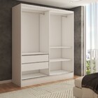 Guarda-roupa Solteiro Swift 2 Portas 2 Gavetas Com Espelho Br