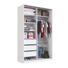 Guarda-roupa Solteiro Tunas Iii 2 Pt 3 Gv Branco