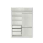 Guarda-roupa Solteiro Tunas Iv 2 Pt 3 Gv Branco