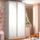 Guarda-roupa Solteiro Tunas Iv 2 Pt 3 Gv Branco