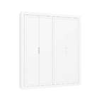 Guarda-roupa Solteiro Tutto 4pt 4gv New Branco Acetinado