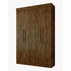 Guarda Roupa Solteiro Valença 4 Portas 2 Gavetas Leifer Móvei