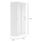 Guarda-roupa Solteiro Vegas 2pt Branco