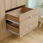 Guarda Roupa Solteiro Versa 4 Portas Com Armário Multiuso Lun