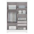 Guarda Roupa Solteiro Videira 2 Portas 2 Gavetas Maxel