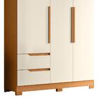 Guarda Roupa Solteiro Vivacce 3 Portas E 2 Gavetas - Móveis A