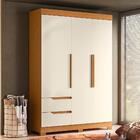 Guarda Roupa Solteiro Vivacce 3 Portas E 2 Gavetas - Móveis A