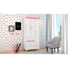 Guarda-roupa Solteiro Wind 3 Portas 2 Gavetas Demobile