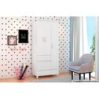 Guarda-roupa Solteiro Wind 3 Portas 2 Gavetas Demobile