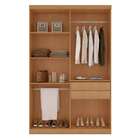 Guarda-roupa Solteiro Xangai 4 Pt 2 Gv Imbuia