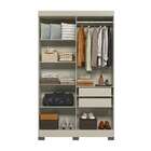 Guarda-roupa Solteiro York 4 Pt 2 Gv Off White