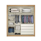 Guarda-roupa Solteiro Zurique 2 Portas 4 Gavetas Amêndoa/off