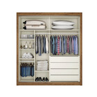 Guarda-roupa Solteiro Zurique 2 Portas 4 Gavetas Braúna/off W