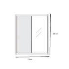 Guarda-roupa Solteiro Zurique 2 Portas 4 Gavetas Peroba/off W