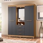 Guarda Roupa Sophia Nature/titanium