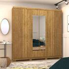 Guarda Roupa Spyder Com Espelho Nature Brisa