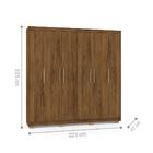 Guarda Roupa Spyder Imbuia Rústico