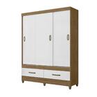 Guarda Roupa Suecia 3 Portas Deslizantes 2 Gavetas Naturale B