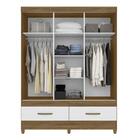 Guarda Roupa Suecia 3 Portas Deslizantes 2 Gavetas Naturale B