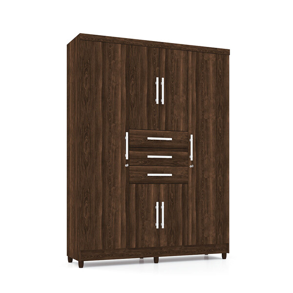 Guarda Roupa Taurus 6 Portas 3 Gavetas Imperial Vila Rica