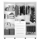 Guarda-roupa Tokio 6 Portas Com Espelho