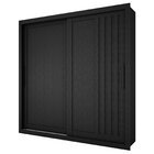 Guarda-roupa Trianon 2 Portas 4 Gavetas Preto Tx
