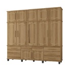 Guarda Roupa Triplex Diamante Nature - Fabri Móveis