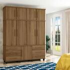 Guarda Roupa Triplex Prisma 04 Portas Freijó Fabrimóveis