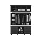 Guarda Roupa Triplex Prisma 4 Portas Nature - Fabri Móveis