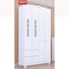 Guarda Roupa Tuboarte Infantil Turquesa New 4 Portas 2 Gavetas