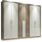 Guarda-roupa Tulipa 6 Portas 4 Gavetas - 1055 - Carraro - Car