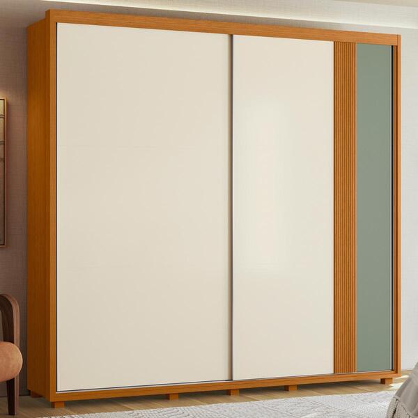 Guarda Roupa Tulipa Cinamomo Off White Salvia