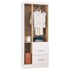 Guarda Roupa Turim 3 Portas Branco Tana Decor