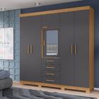 Guarda Roupa Turquia Nature/titanium