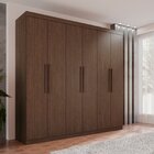 Guarda-roupa Ubatuba Plus 6 Portas 3 Gavetas New Canion
