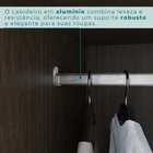 Guarda-roupa Ubatuba Plus 6 Portas 3 Gavetas New Canion/off W