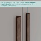 Guarda-roupa Ubatuba Plus 6 Portas 3 Gavetas New Canion/off W