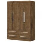 Guarda Roupa Veneza 4 portas Jequitibá