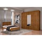 Guarda-roupa Veneza Premium 3 Portas E 4 Gavetas - Rufato - Y